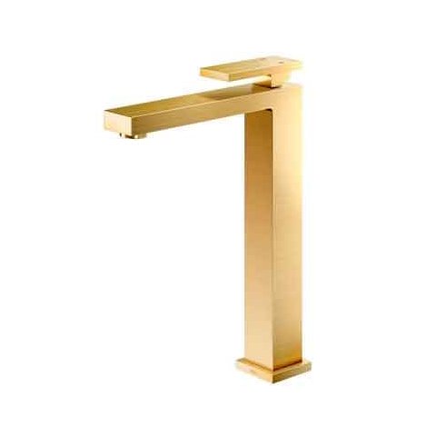 Monocomando Lavatorio Mesa Bica Alta New Edge Ouro Polido - Docol