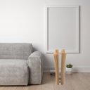 Ver imagem 2 de Abajur Grande de Chão AZALÉIA MDF Luminária -:MDF CRU
