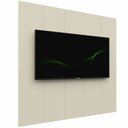 Ver imagem 2 de Painel para Tv 100% Mdf Realce 220 Off White - Gelius