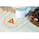 Ver imagem 2 de Jogo de Banheiro em Crochê Lisandra Arte & Tear