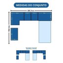 Ver imagem 4 de Guarda-Roupa Modulado 6 Peças Infinity Branco/Line/Duna