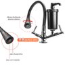 Torneira Filtro Gourmet Bancada Flexível 2 Jatos Preta - 3