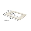 Ver imagem 5 de Balcão 02 Gavetas 80cm 100% MDF com Tampo para Cooktop Americana Henn
