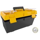 Ver imagem 4 de Caixa P/ferramentas 19,5" C/bandeja Metasul Preto/amarelo