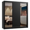 Ver imagem 3 de Guarda-roupa Casal Madesa Lyon Plus 3 Portas de Correr com Espelhos 4 Gavetas