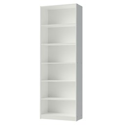 Estante Livreiro Madesa 6908 com 6 Nichos Branco Cor:Branco - 9