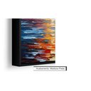 Ver imagem 4 de Quadro Decorativo Abstrato Canvas Moldura Filete Barco Navio Salas Gg