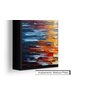 Quadro Decorativo Abstrato Canvas Moldura Filete Barco Navio Salas Gg - 4