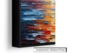 Ver imagem 4 de Quadro Decorativo Abstrato Canvas Moldura Filete Barco Navio Salas Gg