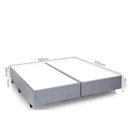 Ver imagem 3 de Base Box Desmontável King 96x203x39cm Yescasa Cinza