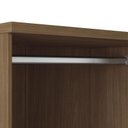 Ver imagem 4 de Comoda 2 Portas 5 Gavetas Malaga Gold com Pés Jatobá Acetinado - Santos Andirá