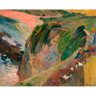 Flautista no Penhasco de Paul Gauguin - Impressão Fine Art em Canva 30x37 Cm sem Moldura - 1