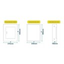 Ver imagem 4 de Quadro de Distribuição Andaluz 16 Din Embutir Barramento Trifásico 100a