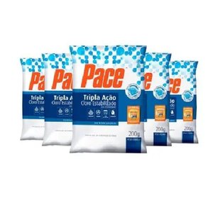 Kit 5 Tabletes Pastilhas Hth Pace Multi Ação 200g