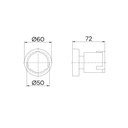 Ver imagem 2 de Acabamento para Registro Docolbase 1/2", 3/4" e 1" Riva Cromado