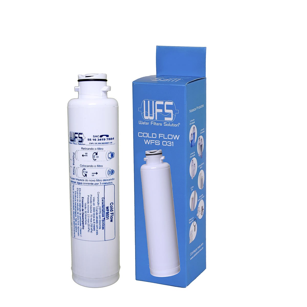 Refil Purificador Samsung Side HAF CIN/EXP Side By Side French Door