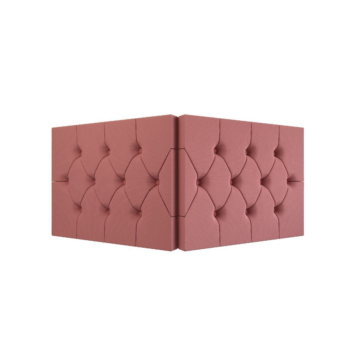 Cabeceira Cama de Solteiro Elisa 0.90 - Gt Magazine:rosa