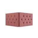 Ver imagem 1 de Cabeceira Cama de Solteiro Elisa 0.90 - Gt Magazine:rosa