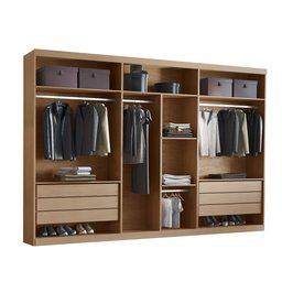Closet Casal Maya 6 Gavetas 7 Prateleiras Mdp Rufato - 2
