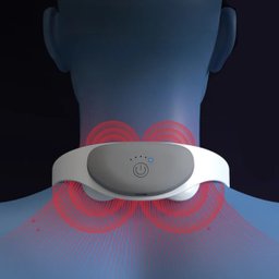 Massageador Impulsos Eletrico Pescoço Cervical Costa 5 Modos Coluna Massagem Relaxante Fisioterapia  - 5