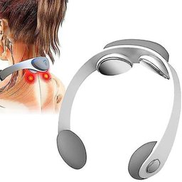 Massageador Impulsos Eletrico Pescoço Cervical Costa 5 Modos Coluna Massagem Relaxante Fisioterapia  - 2