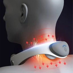 Massageador Impulsos Eletrico Pescoço Cervical Costa 5 Modos Coluna Massagem Relaxante Fisioterapia  - 8