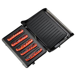 Sanduicheira Mini Press Grill Grelhadeira Elétrica Kj-215a 220v Best - 6