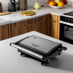 Sanduicheira Mini Press Grill Grelhadeira Elétrica Kj-215a 220v Best - 2