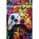 Ver imagem 2 de Quadro Decorativo 3 Telas Infantil Controle Vídeo-game Diversos Tamanhos