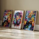Ver imagem 1 de Quadro Decorativo 3 Telas Infantil Controle Vídeo-game Diversos Tamanhos