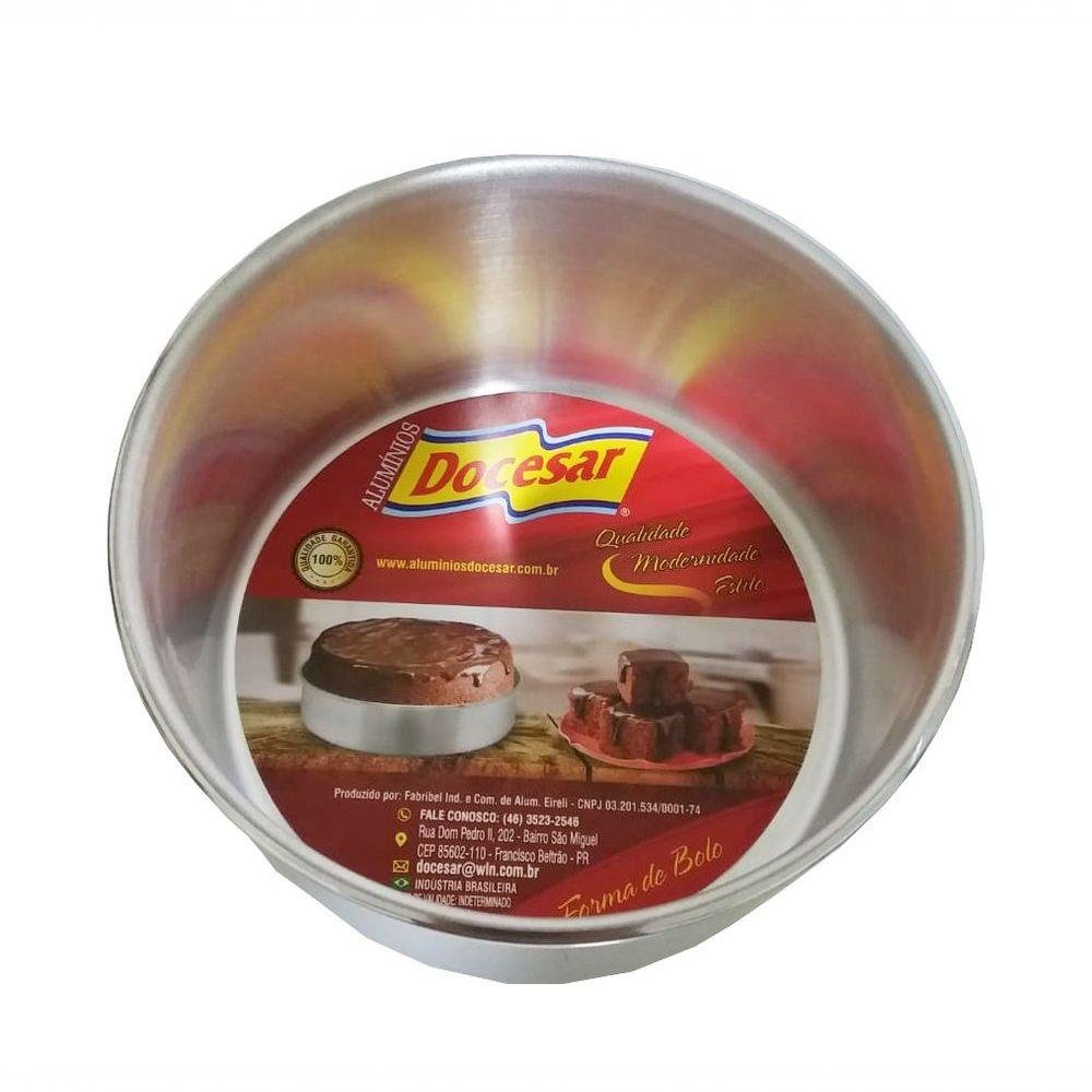 Kit 6 Formas Assadeira Redonda para Bolo Alta 14x8cm 1l Doce - 3