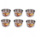 Ver imagem 1 de Kit 6 Formas Assadeira Redonda para Bolo Alta 14x8cm 1l Doce