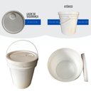 Ver imagem 3 de Balde Plástico 20l para Lixo Organico 3 Pçs