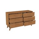 Ver imagem 2 de Cômoda 6 Gavetas Kappesberg T268 Cor Canela