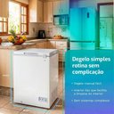 Ver imagem 4 de Freezer e Conservador Horizontal Hq 100 Litros Branco Hq-100cfx 110v