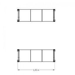 Mini Porta Pallet Prateleira Reguláveis 750 Kg Pallete Conjunto Porta Pallet Bandeja - 3