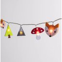 Ver imagem 5 de Luminária Infantil Animais do Bosque Cormilu Led, À Pilha, 20 Bolas, 2.8m