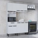 Ver imagem 2 de Kit Cozinha Dora com Balcão Branco - Poquema