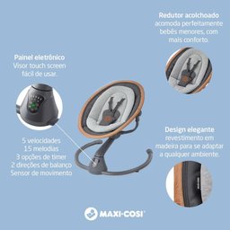 Cadeira de Dencanso Bouncer Swing Cassia Maxi-Cosi Beyond Graphite - 2