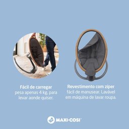Cadeira de Dencanso Bouncer Swing Cassia Maxi-Cosi Beyond Graphite - 4