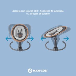 Cadeira de Dencanso Bouncer Swing Cassia Maxi-Cosi Beyond Graphite - 3