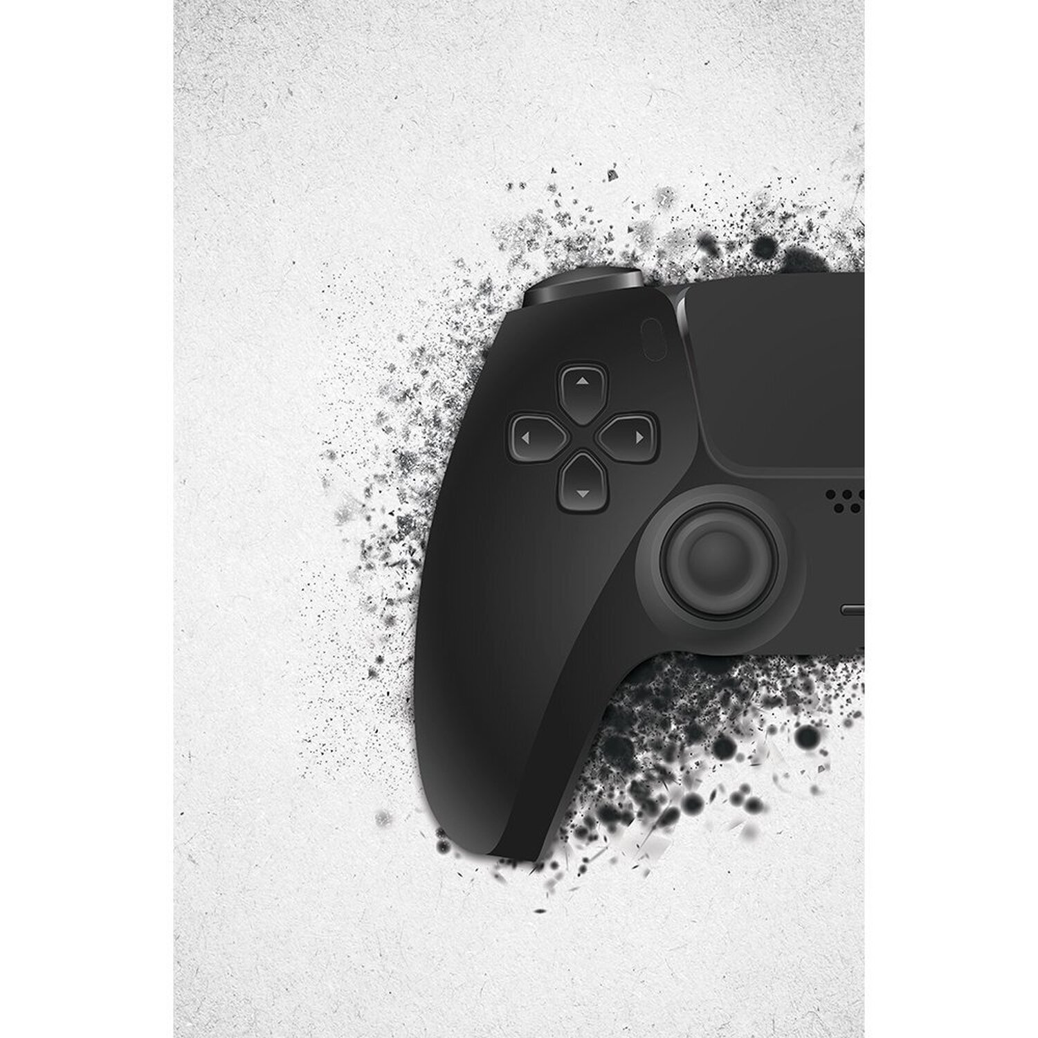 Quadro Decorativo 2 Telas Infantil Controle Vídeo-game Diversos Tamanhos - 2