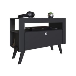 Rack Retrô para TV até 36" 90cm Toronto RA900 Art in Móveis - Preto - 3