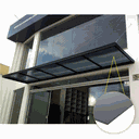 Ver imagem 2 de Chapa de Policarbonato Compacto Fume 6mm - 2,00m X 6,00m - Importado