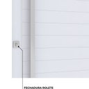 Ver imagem 5 de Porta de Alumínio Pivotante Lambri 215x105cm com Puxador de 80cm Lucasa Ideale Abertura Esquerda