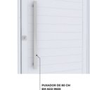 Ver imagem 6 de Porta de Alumínio Pivotante Lambri 215x105cm com Puxador de 80cm Lucasa Ideale Abertura Esquerda