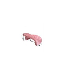 Maca Estética Joe 60X180 cm + Cadeira Mocho Suede Rosa Facial Cílios E Sobrancelhas Ms Decor - 4