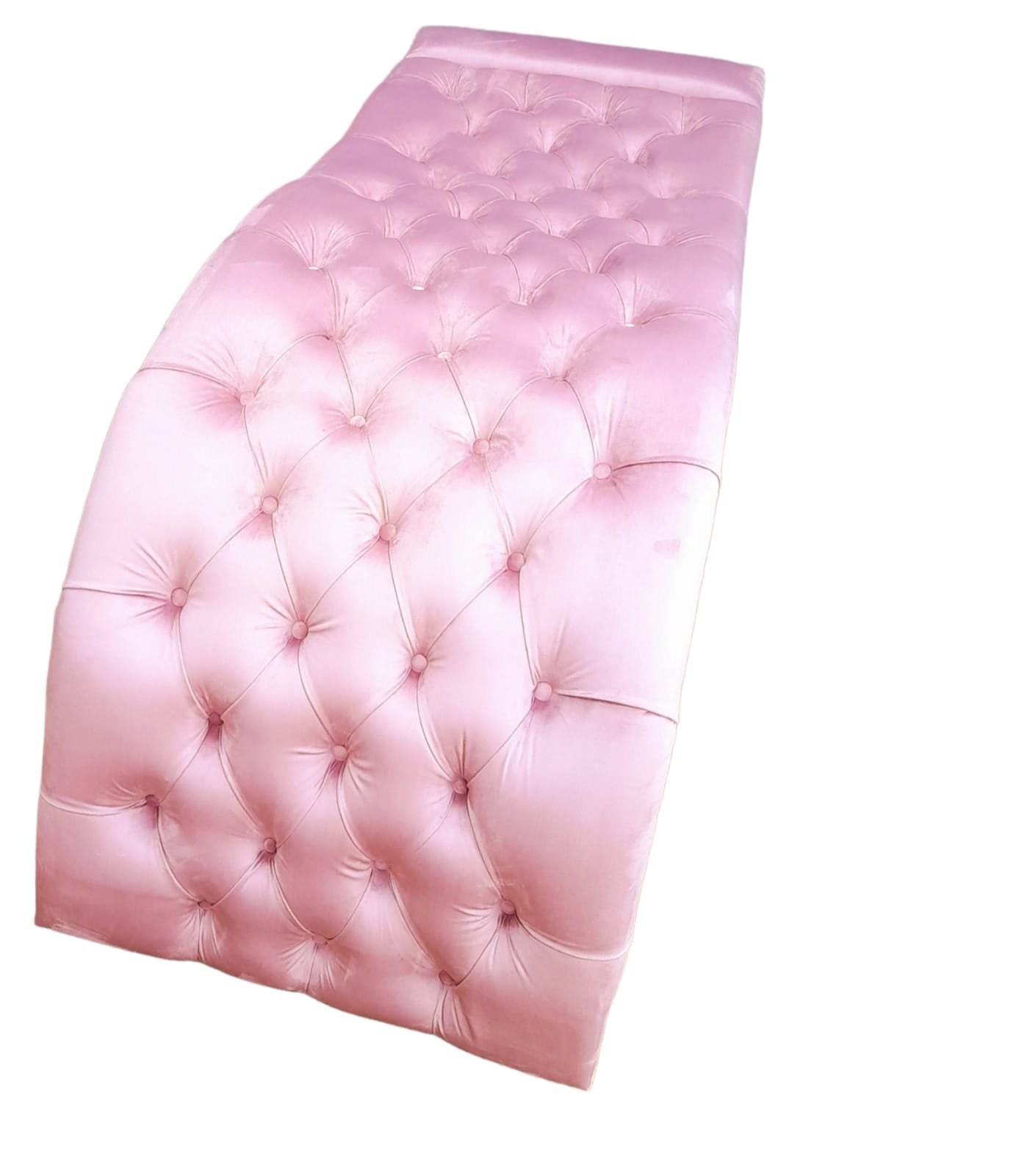 Maca Estética Joe 60X180 cm + Cadeira Mocho Suede Rosa Facial Cílios E Sobrancelhas Ms Decor - 2