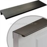 10 X Puxador Gaveta Armário Móveis Perfil Alumínio Premium Preto Fosco 150mm - 1
