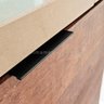 10 X Puxador Gaveta Armário Móveis Perfil Alumínio Premium Preto Fosco 150mm - 5